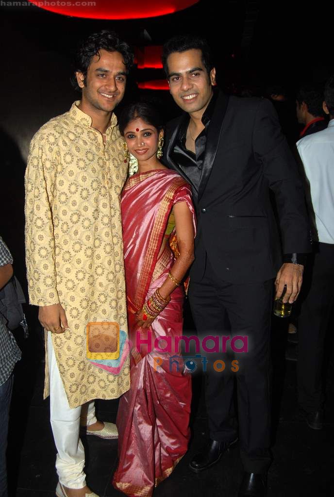 Ratan Rajput at Sachin Tyagi and Jaya Binju wedding reception in D Ultimate Club o 30th Nov 2010 