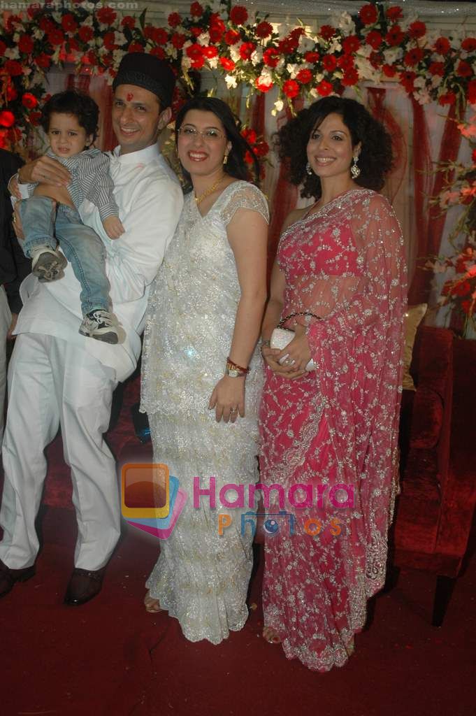 Tanaaz Currim at Rusha Rana's wedding in Jogeshwari on 10th Dec 2010 
