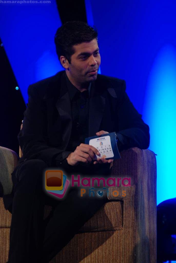 Karan Johar at CNBC India Business Awards in Grand Haytt on 11th Dec 2010 