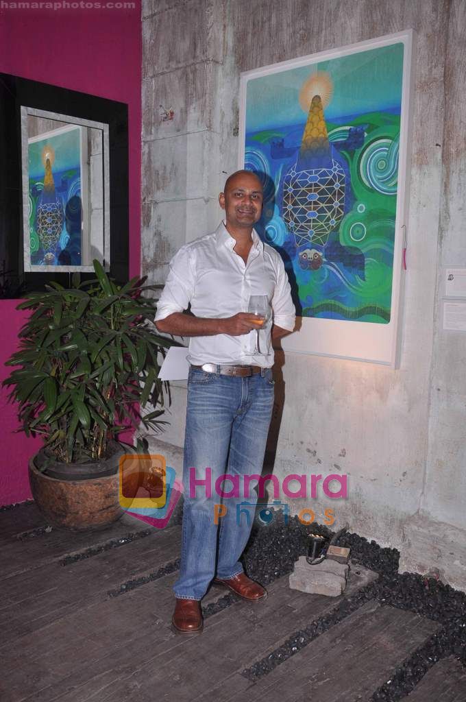 Rajeev samant at Divya Thakur art event in Mumbai on 15th Dec 2010