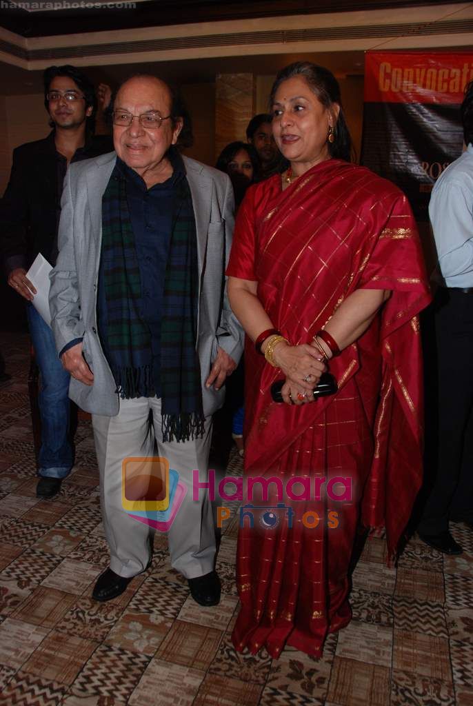 Jaya Bachchan at Roshan Taneja's academy convocation ceremony in The Club on 22nd Dec 2010 