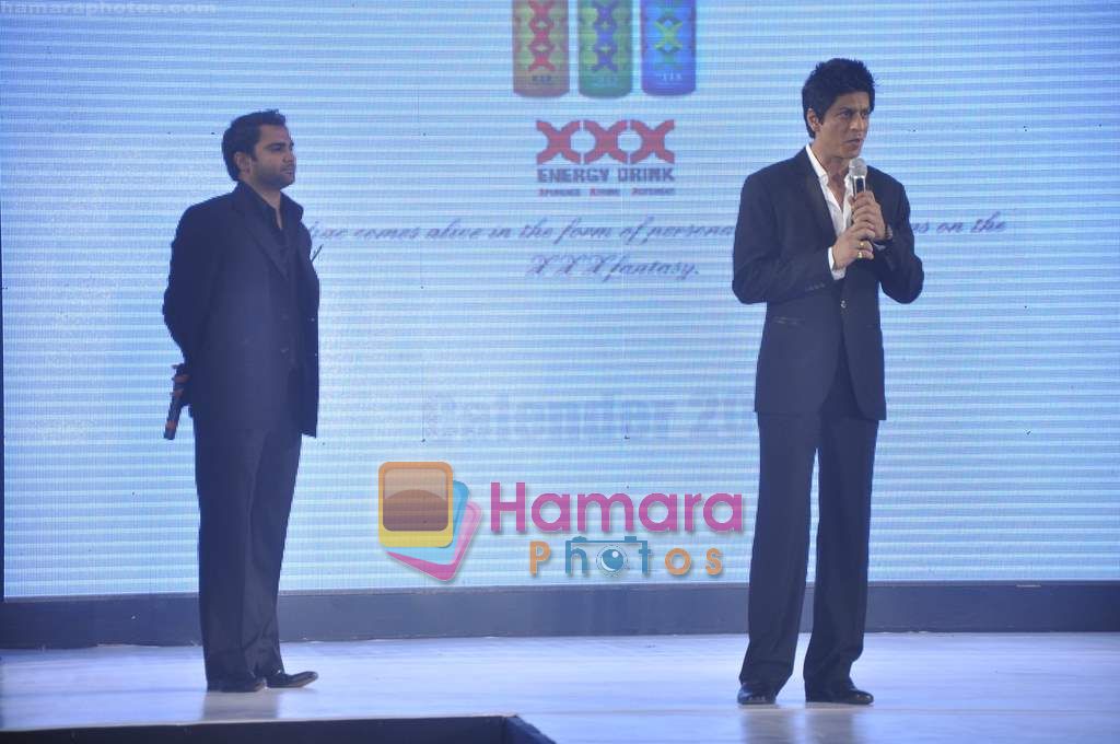 Shahrukh Khan at the launch of fat burner XXX energy drink in Grand Hyatt on 23rd Dec 2010  