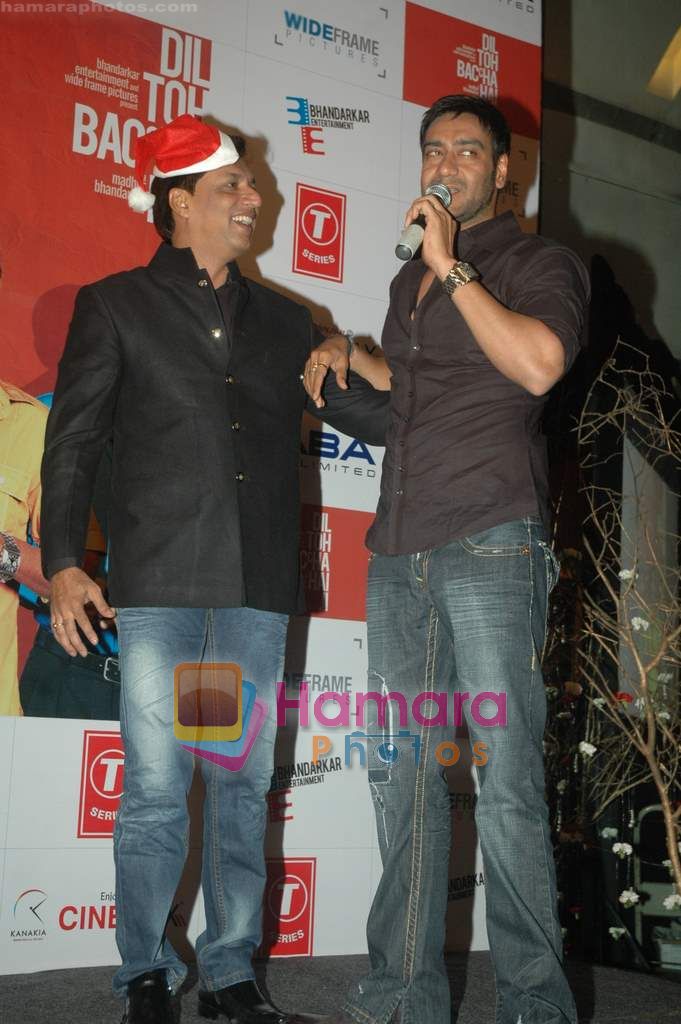 Ajay Devgan at Dil To Baccha Hai Ji music launch in Cinemax on 23rd Dec 2010 