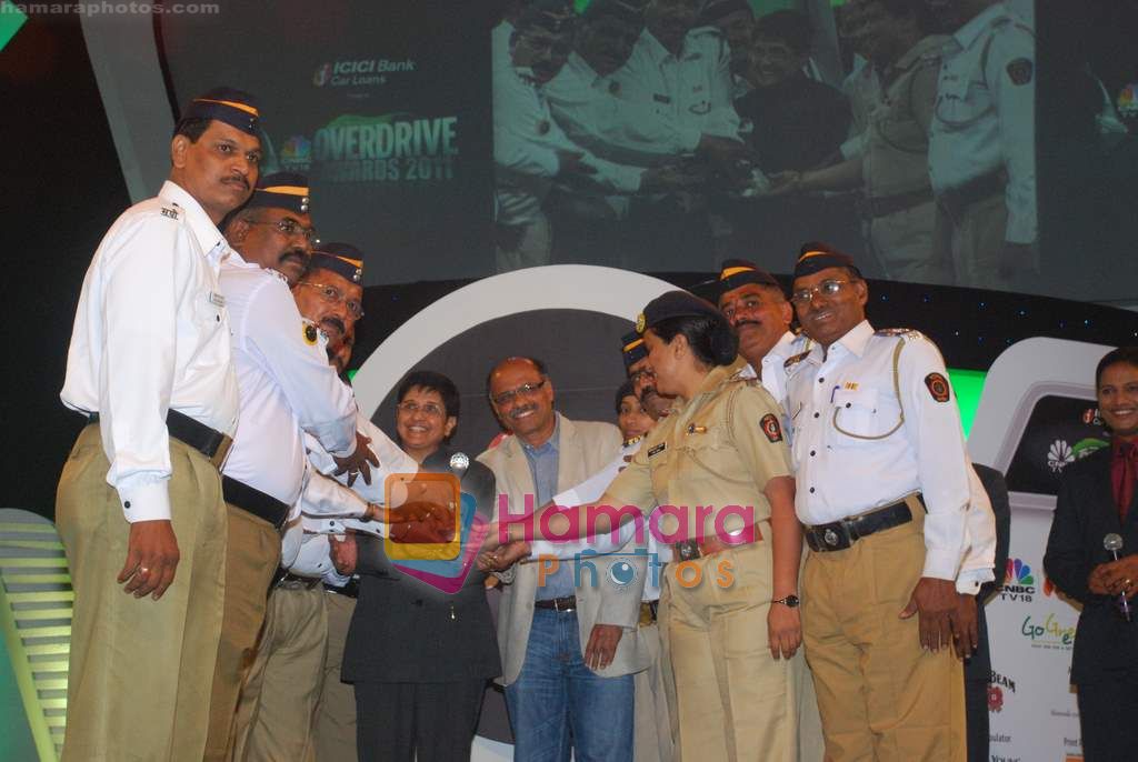 Kiran Bedi at Overdrive Awards in Taj Land's End on 4th Jan 2011 
