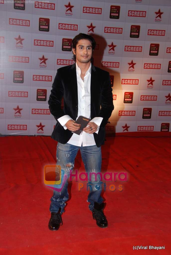 Prateik Babbar at 17th Annual Star Screen Awards 2011 on 6th Jan 2011 