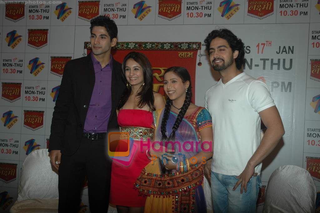 Vibha Anand at Zee launches Sanskar Laxmi show in Orchid on 7th Jan 2011 