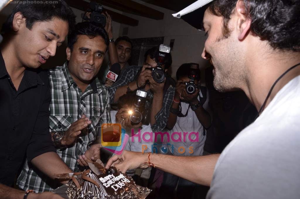 Hrithik Roshan on the occasion of his bday at his home on 9th Jan 2011 