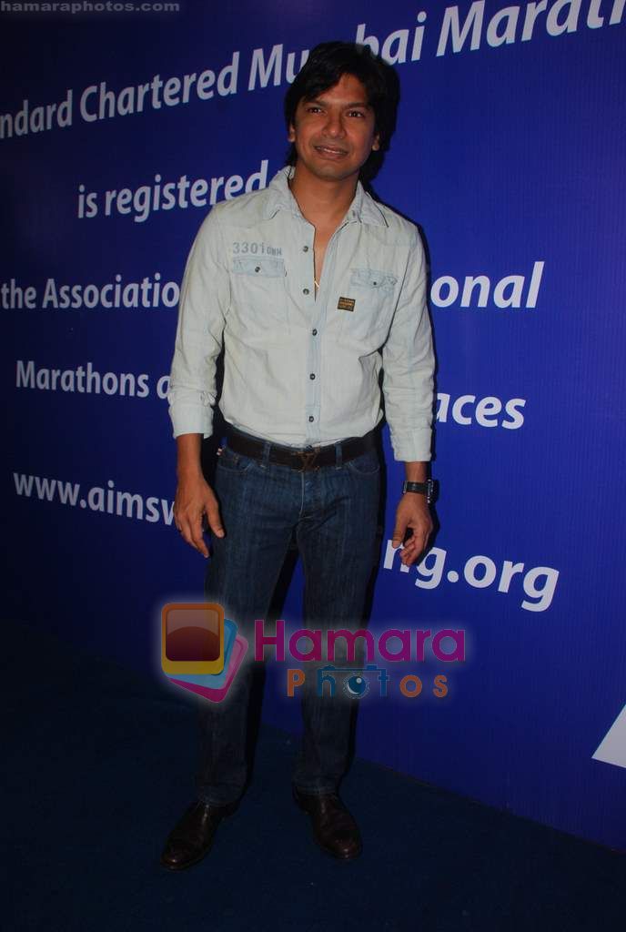 Shaan promote Mumbai Marathon in Trident on 13th Jan 2011 