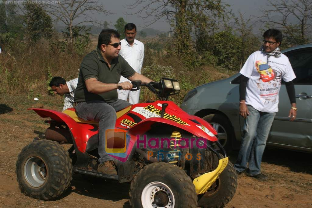 at AutomIssion Motosport press preview in Khapoli on 1th Jan 2011 