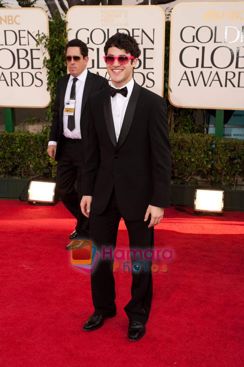 at 68th Annual Golden Globe Awards red carpet in Beverly Hills, California on 16th Jan 2011 