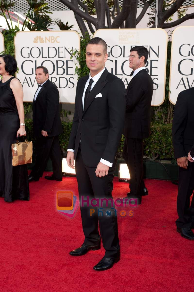 at 68th Annual Golden Globe Awards red carpet in Beverly Hills, California on 16th Jan 2011 