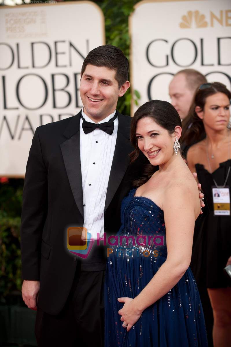 at 68th Annual Golden Globe Awards red carpet in Beverly Hills, California on 16th Jan 2011 