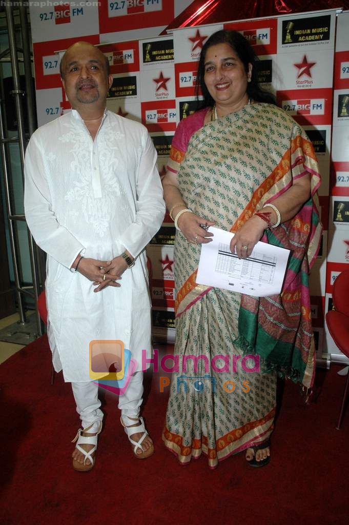 Sameer, Anuradha Paudwal at IMA press meet in Big FM on 17th Jan 2011 
