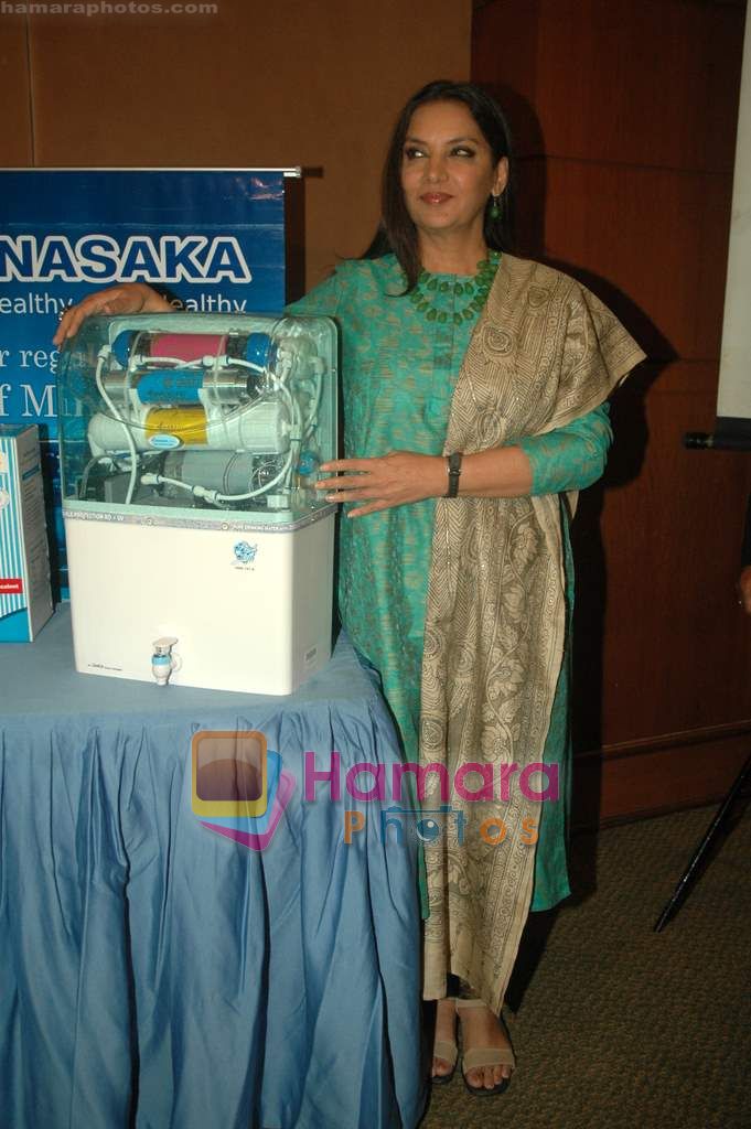 Shabana Azmi at Nasaka water purifier launch in Sea Princess on 18th Jan 2011 