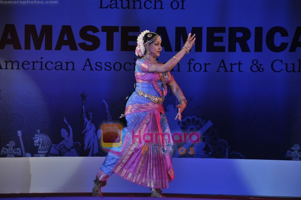 Hema Malini at Namastey America Launch in .USA Consulate, Mumbai on 19th Jan 2011JPG 