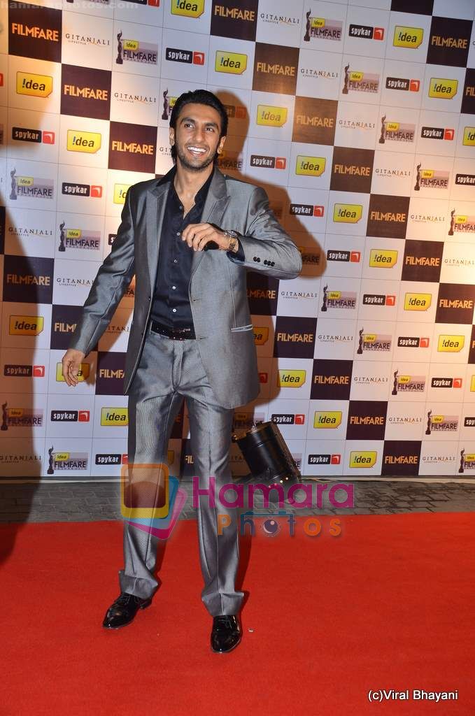 Ranveer Singh at the Filmfare nominations bash in J W Marriott on 19th Jan 2011 