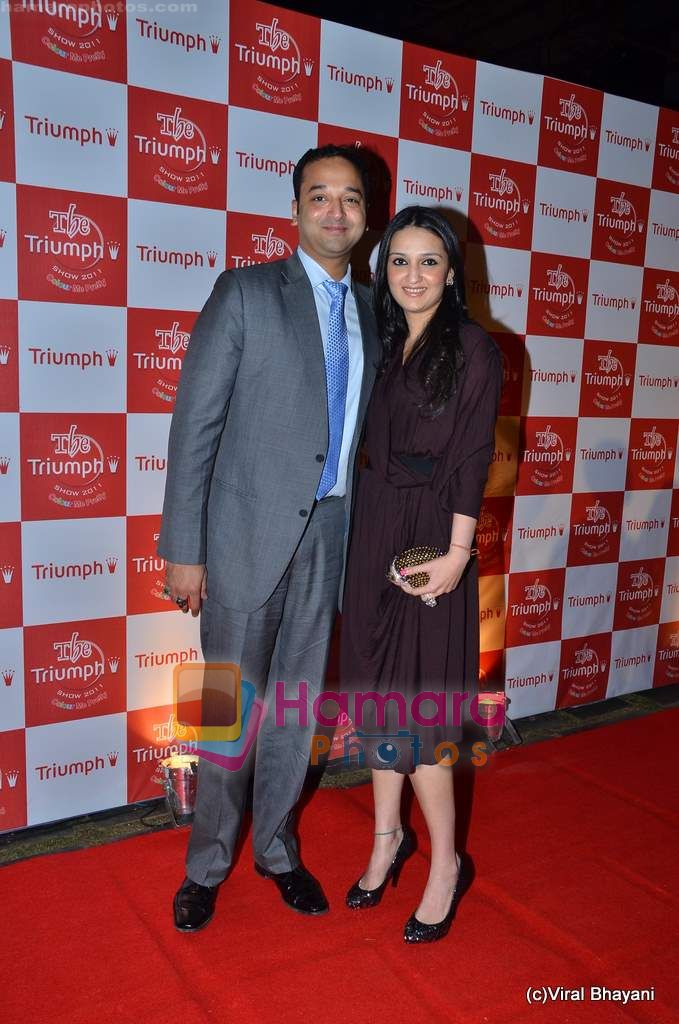 at The Triumph Show 2011 Red Carpet on 20th Jan 2011 