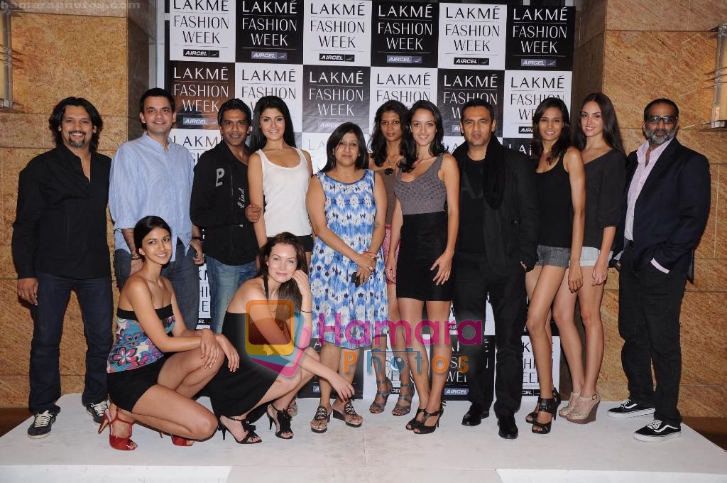 at Lakme fashion week auditions on 20th Jan 2011 
