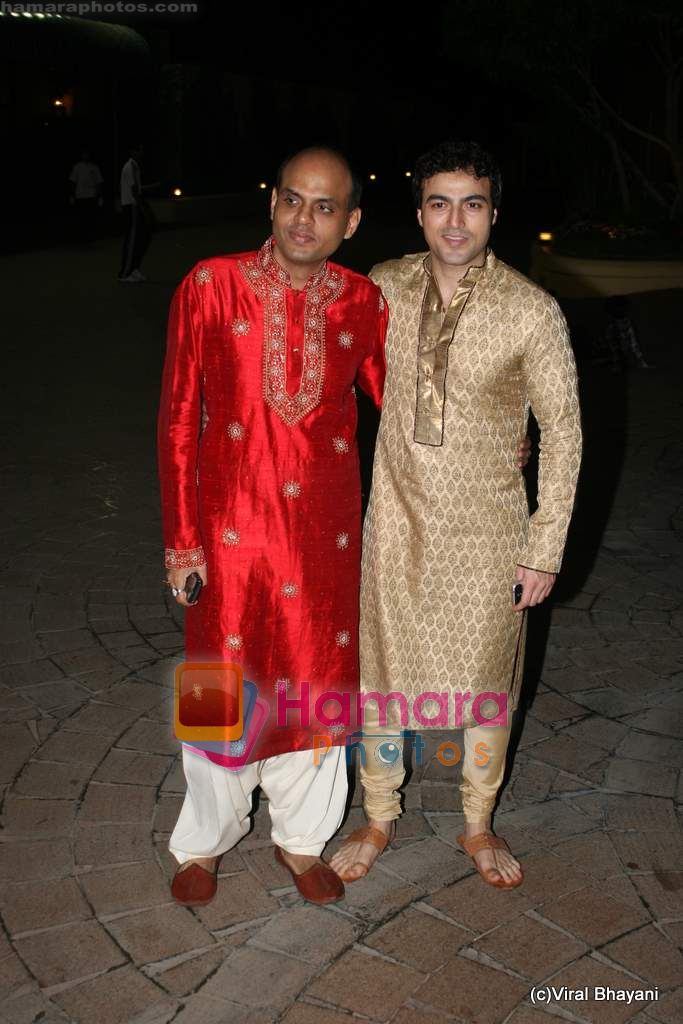 Ayub Khan at Sameer-Neelam wedding in Taj Land's End on 23rd Jan 2011 