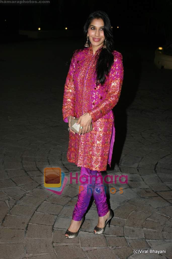 Sophie Chaudhary at Sameer-Neelam wedding in Taj Land's End on 23rd Jan 2011 