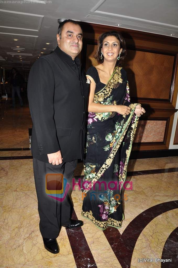 at Neelam and Sameer's wedding reception in Mumbai on 24th Jan 2011 