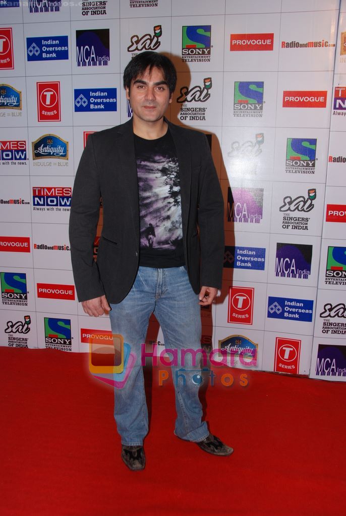 Arbaaz Khan at Radio Mirchi music Awards 2011 in BKC, Mumbai on 27th Jan 2011 