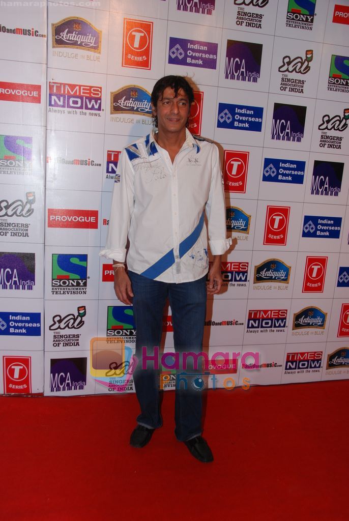 Chunky Pandey at Radio Mirchi music Awards 2011 in BKC, Mumbai on 27th Jan 2011 