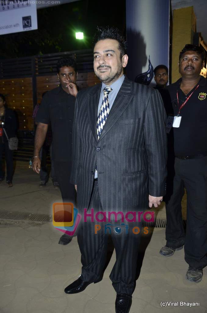 Adnan Sami at The 56th Idea Filmfare Awards 2010 in Yrf studios, Mumbai on 29th Jan 2011 
