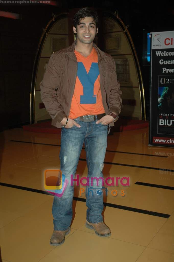 Ruslaan Mumtaz at Buitiful film premiere in Cinemax on 1st Feb 2011 