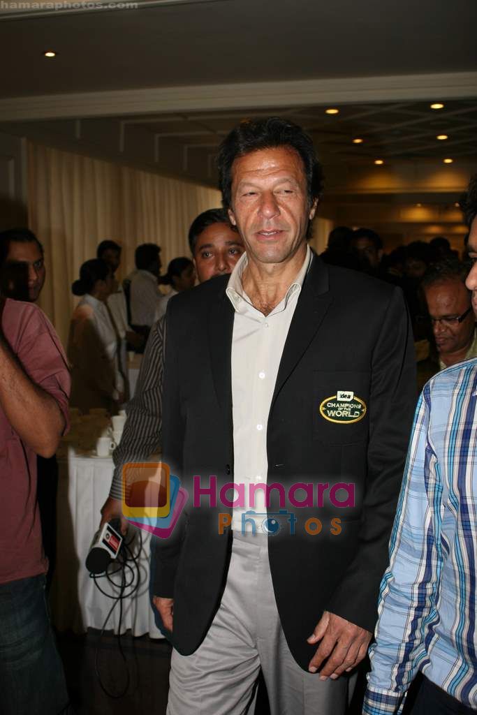 Imran Khan at Announcement of Keep Cricket Clean campaign in Trident on 2nd Feb 2011 
