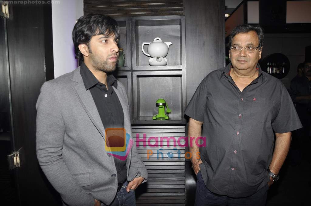 Subhash Ghai at Fat Cafe dinner in Andheri on 2nd Feb 2011 