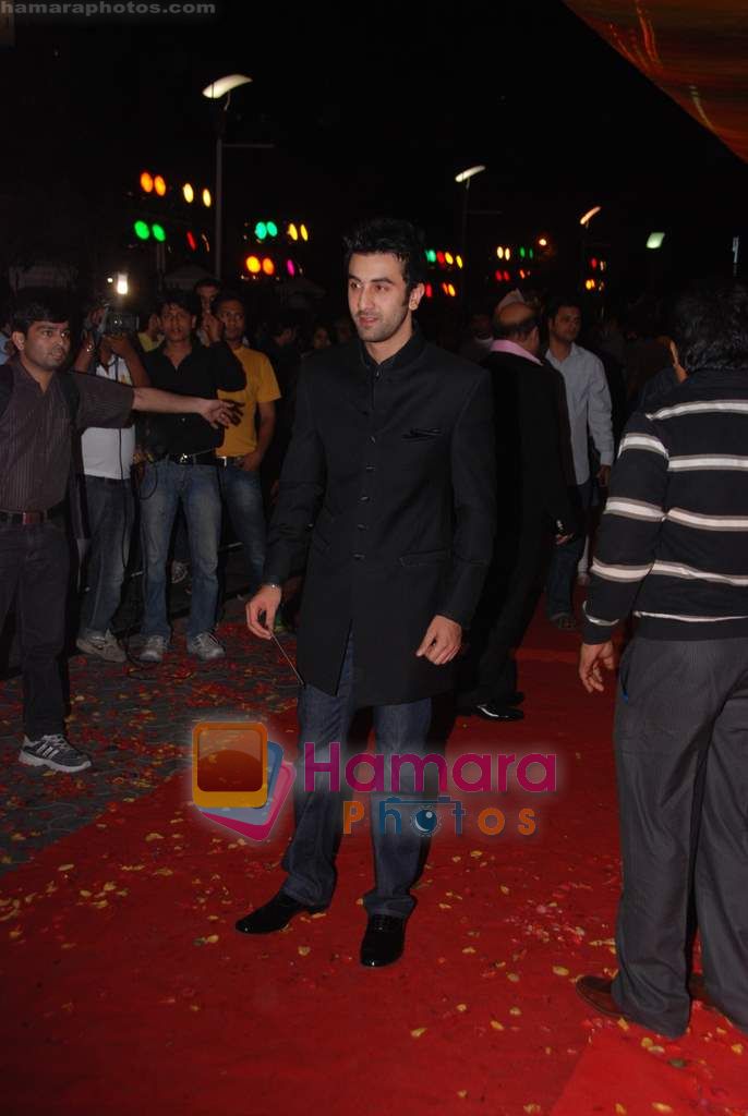 Ranbir Kapoor at the Premiere of Hum Dono Rangeen in Cinemax on 3rd Feb 2011 