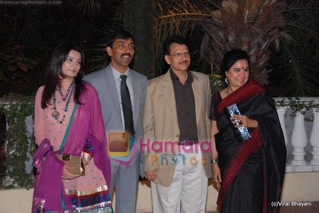 at  Imran Khan's wedding reception in Taj Land's End on 5th Feb 2011 ~0