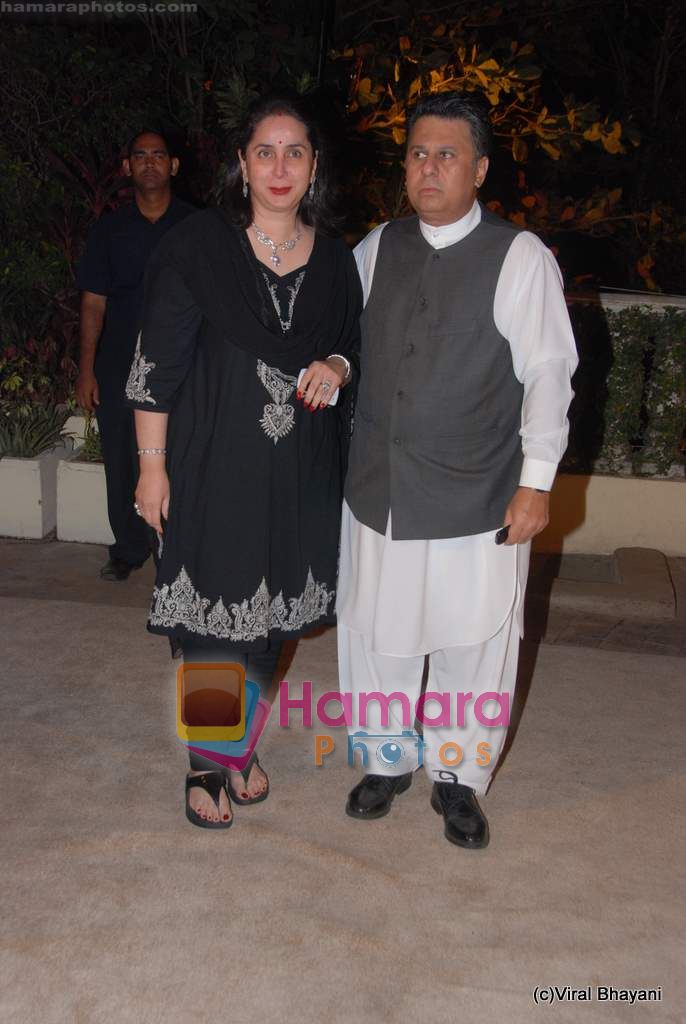 at  Imran Khan's wedding reception in Taj Land's End on 5th Feb 2011 