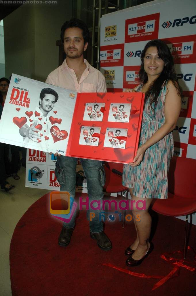 Raghav Sachar, Amita Pathak launches Dil Ki Zuban album in Big FM on 9th Feb 2011 