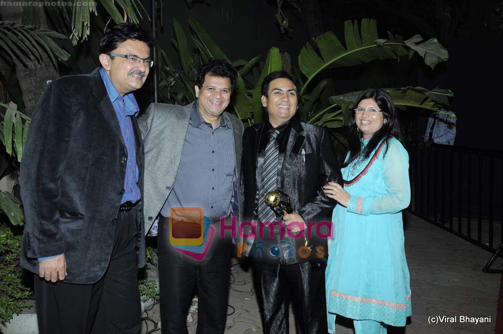 Dilip Joshi at Global Indian Film and TV awards by Balaji on 12th Feb 2011 