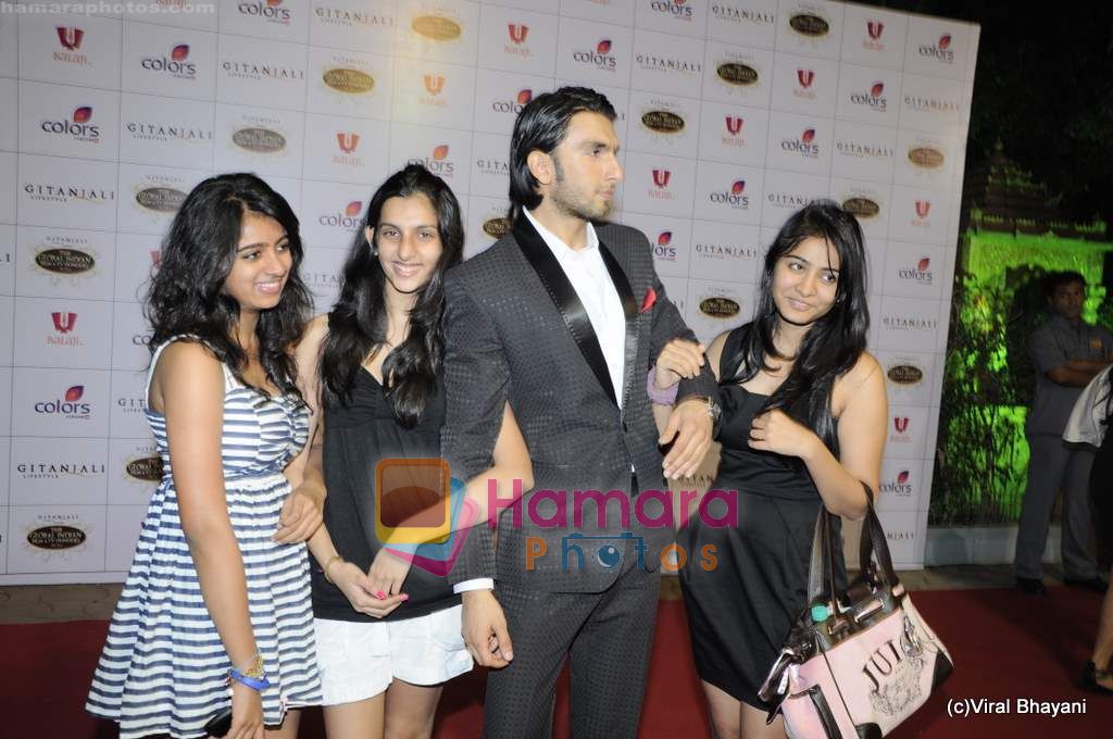 Ranveer Singh at Global Indian Film and TV awards by Balaji on 12th Feb 2011 