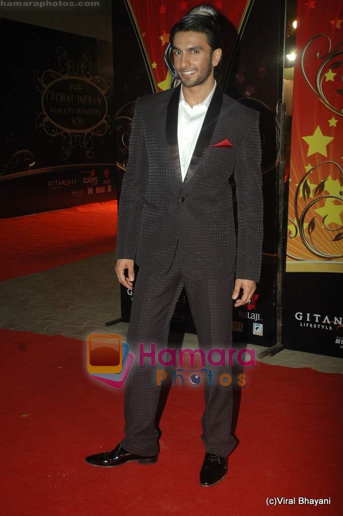 Ranveer Singh at Global Indian Film and TV awards by Balaji on 12th Feb 2011 ~0