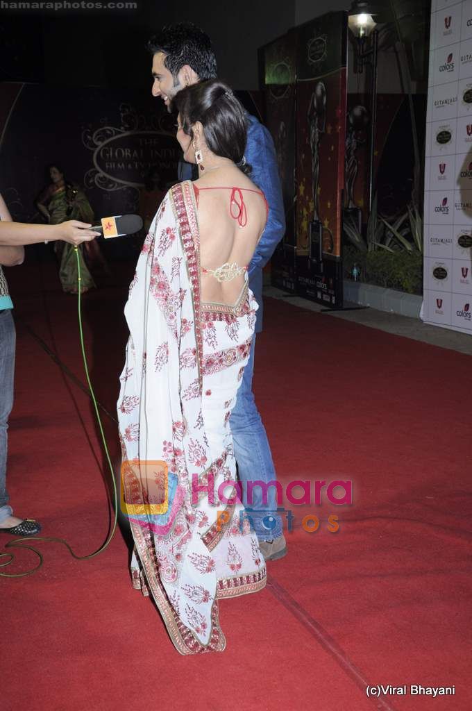 Rashmi Desai at Global Indian Film and TV awards by Balaji on 12th Feb 2011 