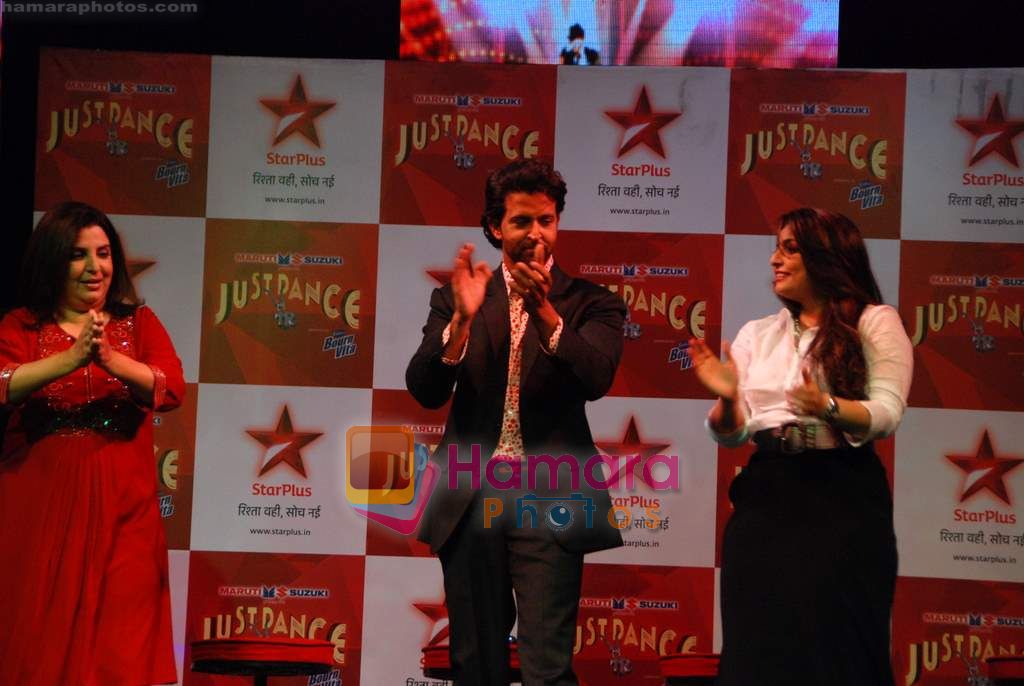 Hrithik Roshan at the launch of Just Dance show in Filmistan on 17th Feb 2011