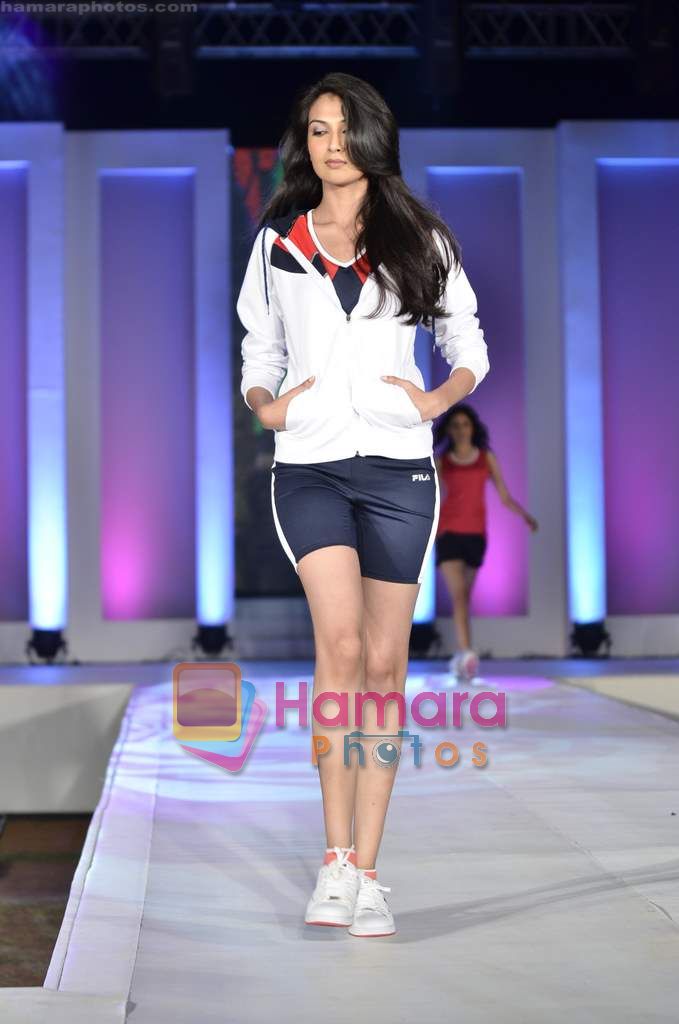 Model walk the ramp for Indian and International brands at India Fashion Forum in Renaissance Hotel  on 17th Feb 2011 