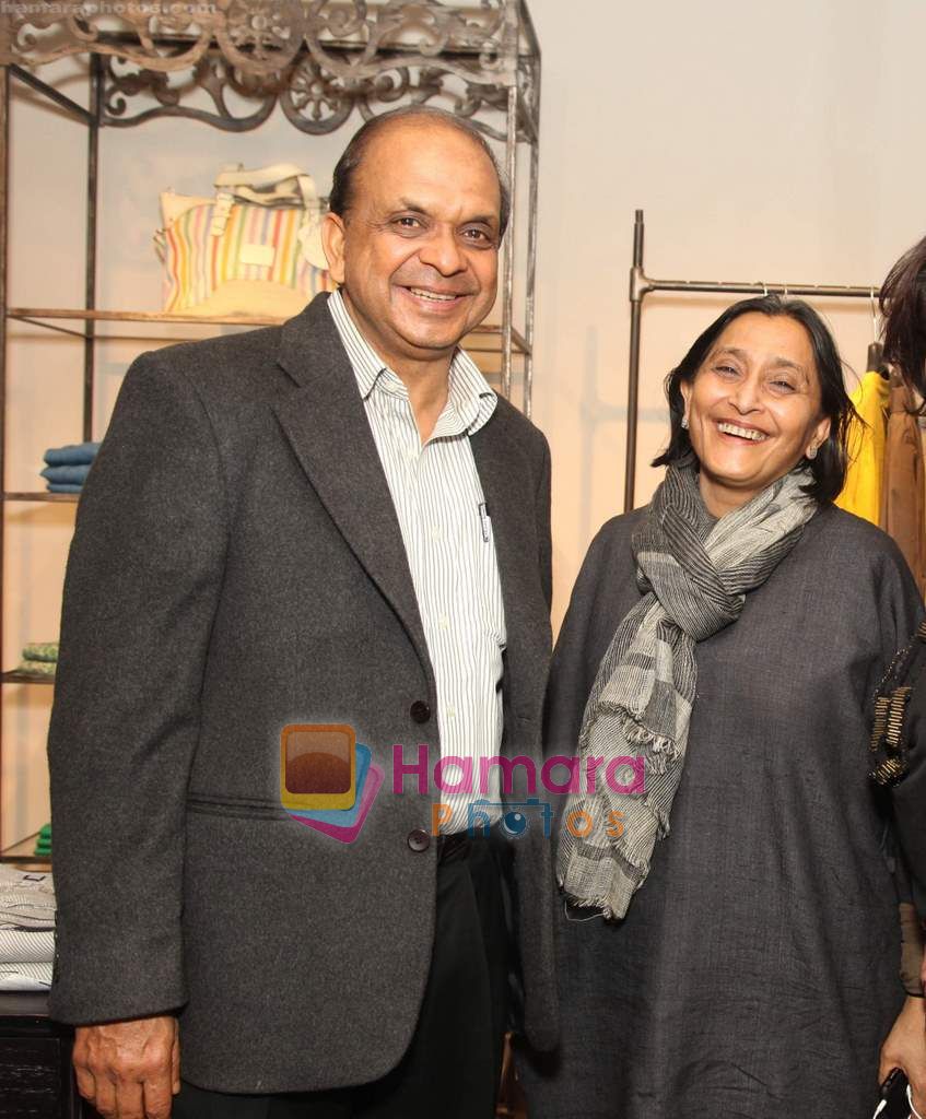 Ajay & Neeru Kumar at Adolfo Dominguez store launch in Delhi on 20th Feb 2011