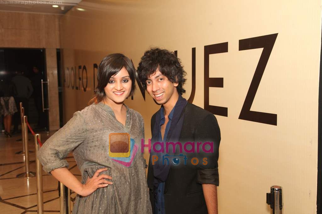 Gaurav & Ritika at Adolfo Dominguez store launch in Delhi on 20th Feb 2011