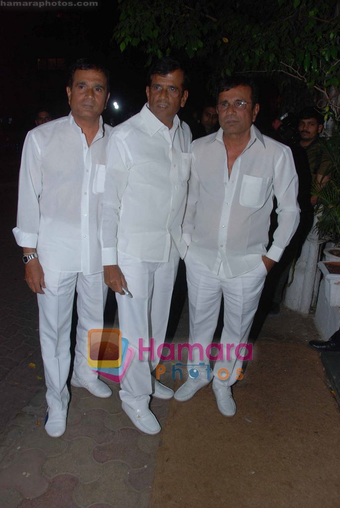 Abbas Mastan at Shahid Kapoor's Birthday Party in Olive, Bandra, Mumbai on 25th Feb 2011 