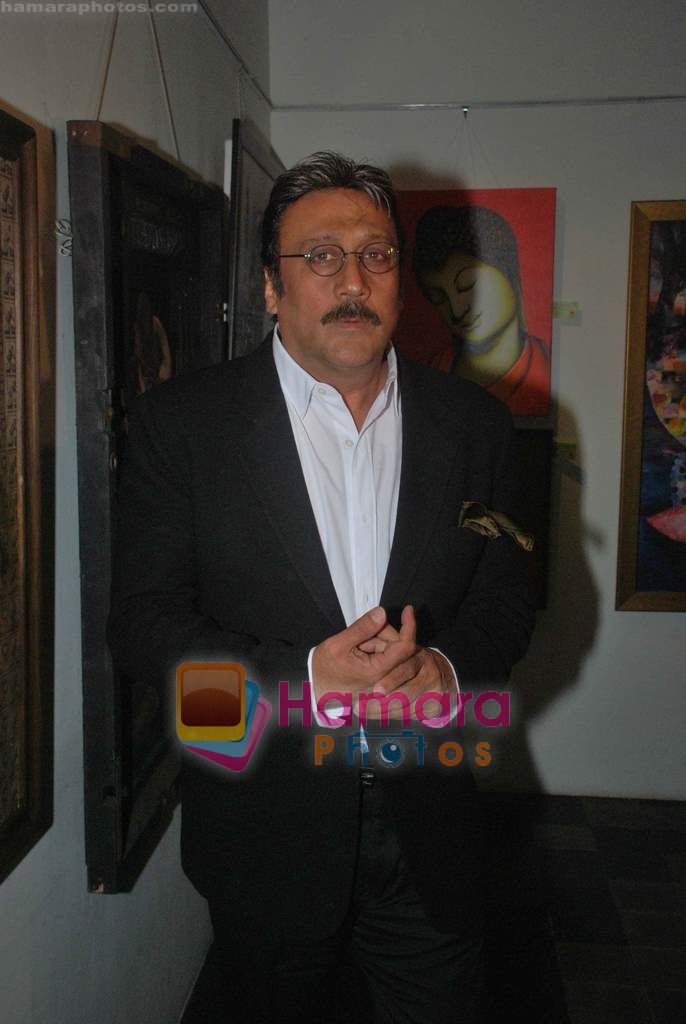 Jackie Shroff at Women's art exhibition in Kalaghoda on 4th March 2011 