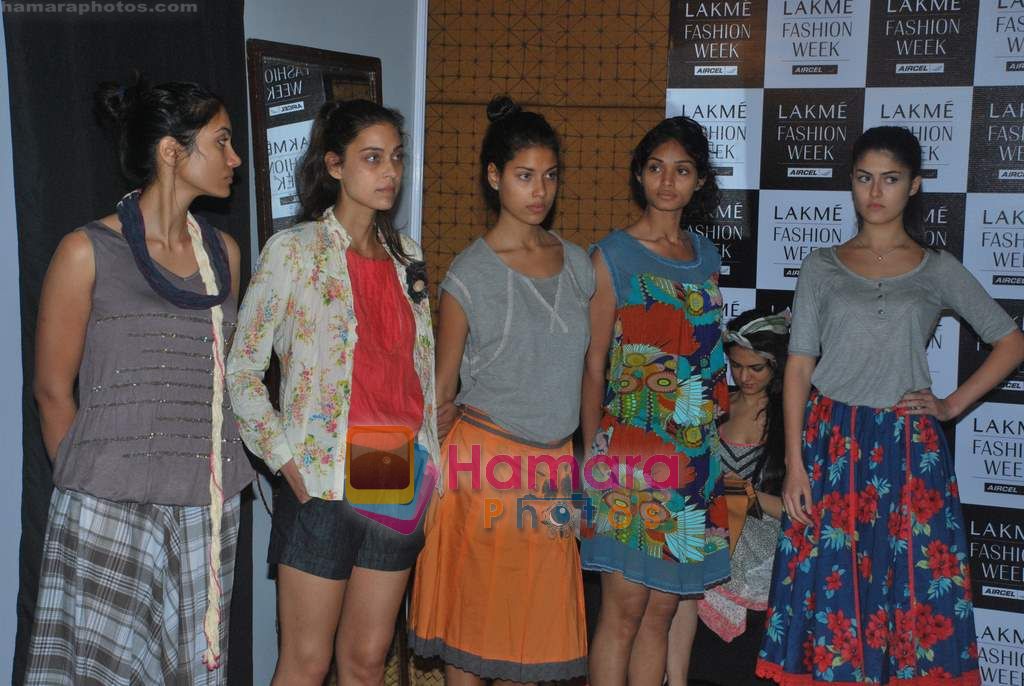 at Lakme fashion week fittings day 1 on 6th March 2011 