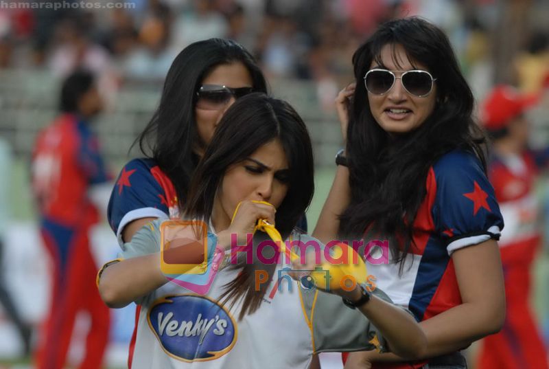 Genelia D Souza at CCLT20 cricket match on 7th March 2011 