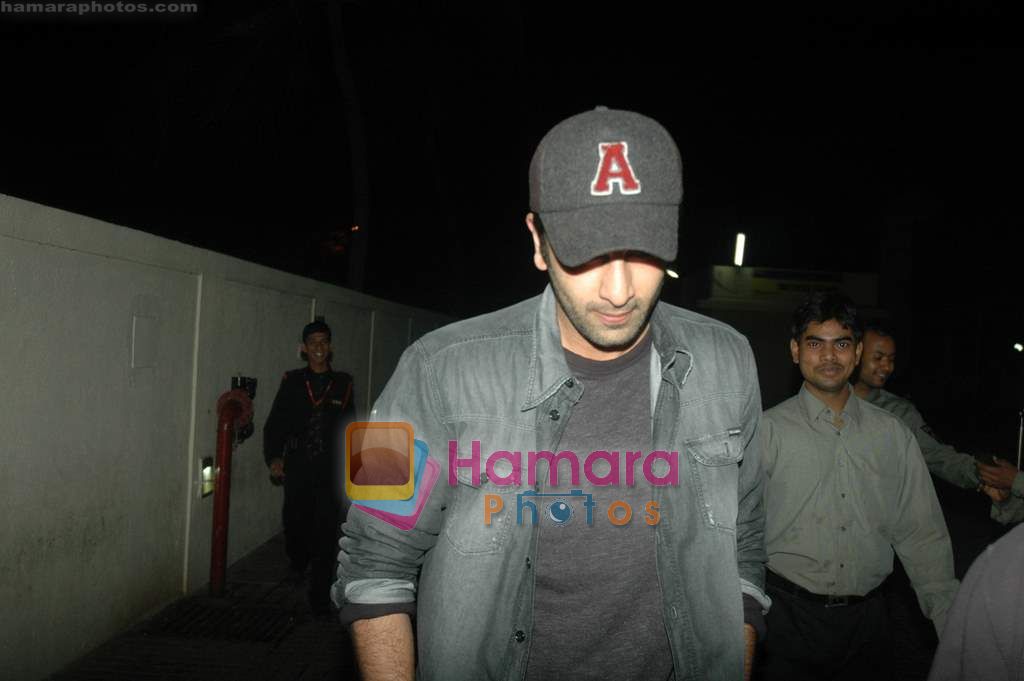 Ranbir Kapoor snapped at multiplex on 7th March 2011 