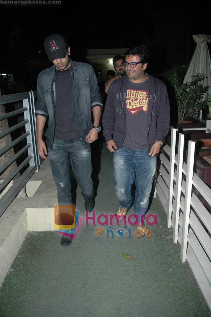 Ranbir Kapoor snapped at multiplex on 7th March 2011