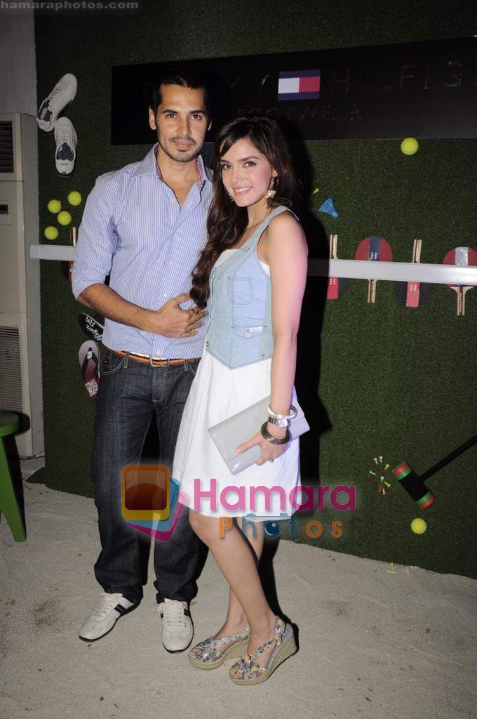 Shazahn Padamsee, Dino Morea at the launch of Tommy Hilfiger footwear in Mumbai on 9th March 2011 